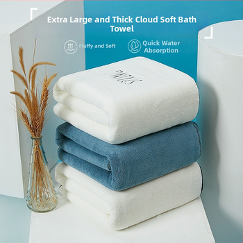 Vonios rankšluostis, koralinis fleece, 300–400 g, 32 siūlai, paprastas audinys, unisex