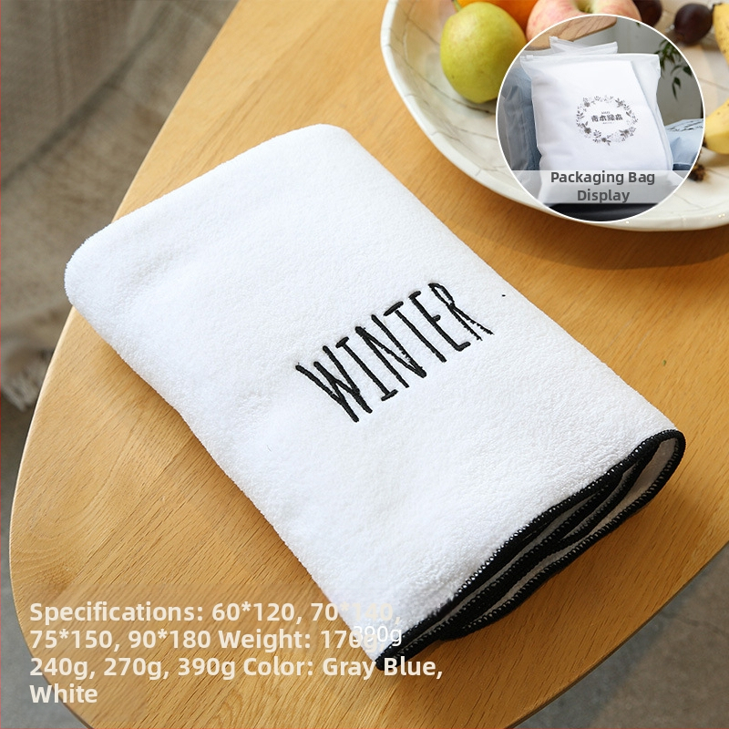 Vonios rankšluostis, koralinis fleece, 300–400 g, 32 siūlai, paprastas audinys, unisex