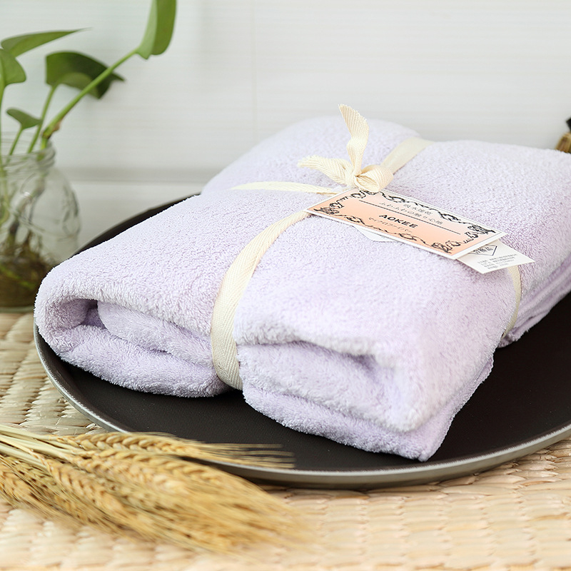 Vonios rankšluostis, koralinis fleece, 300–400 g, 32 siūlai, paprastas audinys, unisex