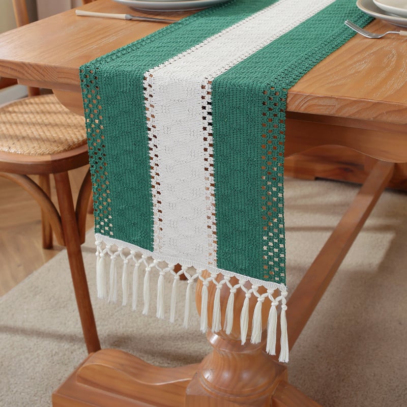 Stalo takelis - 60% medvilnė, 40% linas, dryžuotas raštas, pritaikymas, Xi Pie