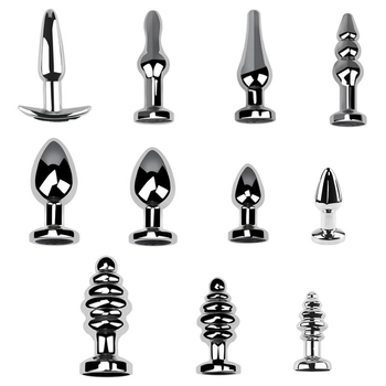 Dongkai Elektriskais Anālais Plugts ar Pērļu Vilkšanas Funkciju, Alumīnija Sakausējums – Pieaugušo Seksrotaļlieta ar Vibrāciju