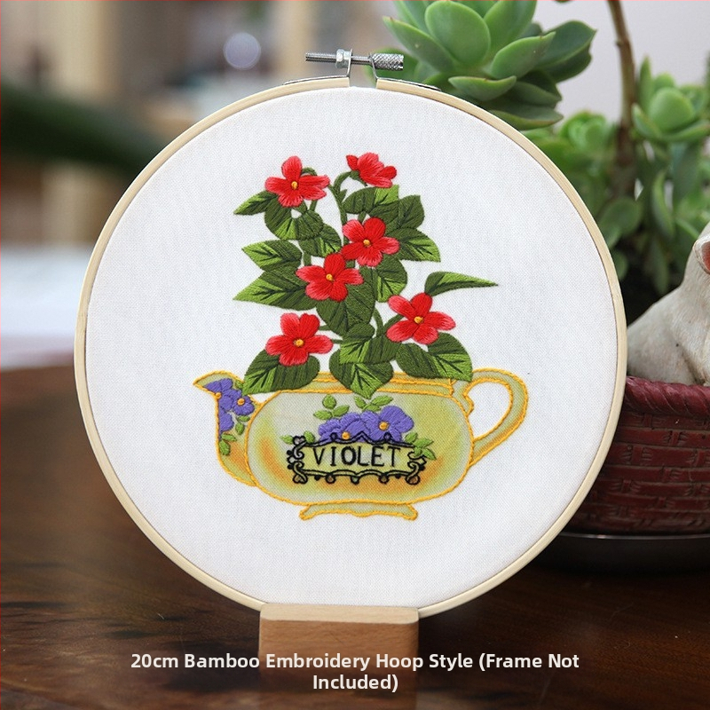 Krusta šūšanas komplekts: karājošs gleznojums ar tauriņiem, ziediem un zāli, dzīvojamajai istabai, mūsdienīgs minimālisma stils