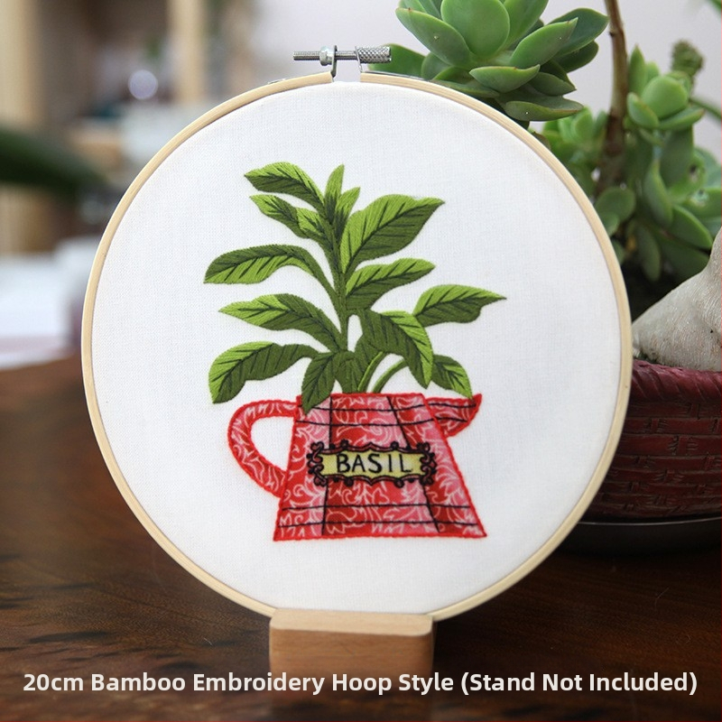 Krusta šūšanas komplekts: karājošs gleznojums ar tauriņiem, ziediem un zāli, dzīvojamajai istabai, mūsdienīgs minimālisma stils