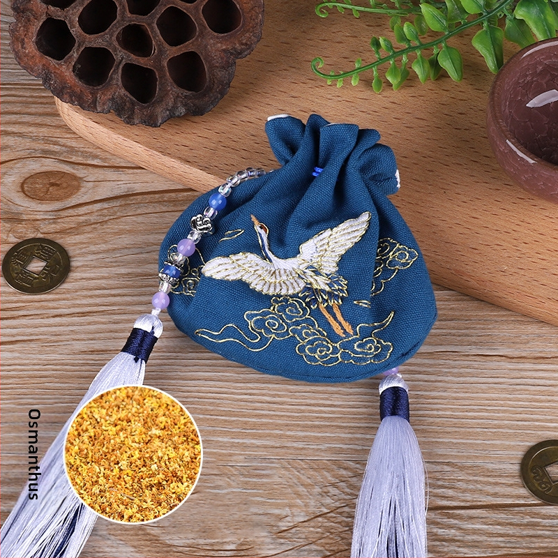 DIY izšūšanas komplekts iesācējiem ar Suzhou izšuvumu, etnisks Ķīnas stila raksts (Chinese Style sērija), auduma izšūšanas komplekts ārējai lietošanai