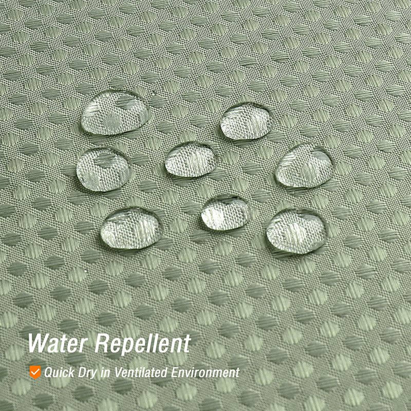 Poliesterio dušo užuolaida su vaflinės tekstūros, pritaikomas modelis, logotipo spausdinimas galimas, prekės ženklas Zhihang Youpin