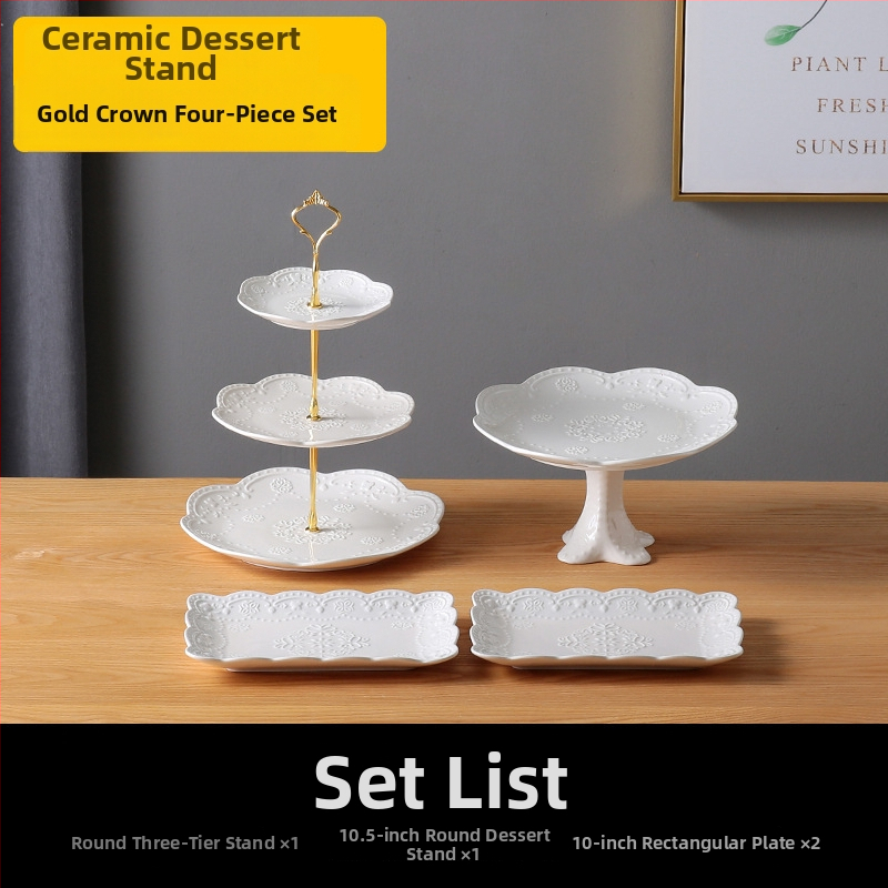 Vaisių ir desertų demonstravimo stovas - metalo konstrukcija, paprastas stilius, aukšta kokybė