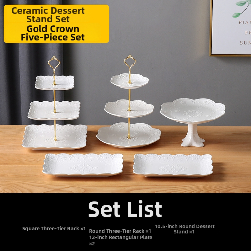 Vaisių ir desertų demonstravimo stovas - metalo konstrukcija, paprastas stilius, aukšta kokybė