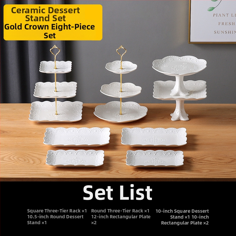 Vaisių ir desertų demonstravimo stovas - metalo konstrukcija, paprastas stilius, aukšta kokybė