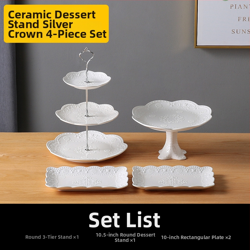 Vaisių ir desertų demonstravimo stovas - metalo konstrukcija, paprastas stilius, aukšta kokybė