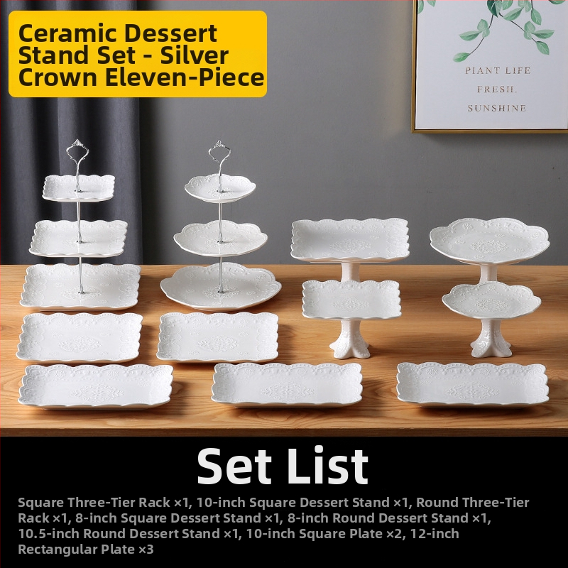 Vaisių ir desertų demonstravimo stovas - metalo konstrukcija, paprastas stilius, aukšta kokybė