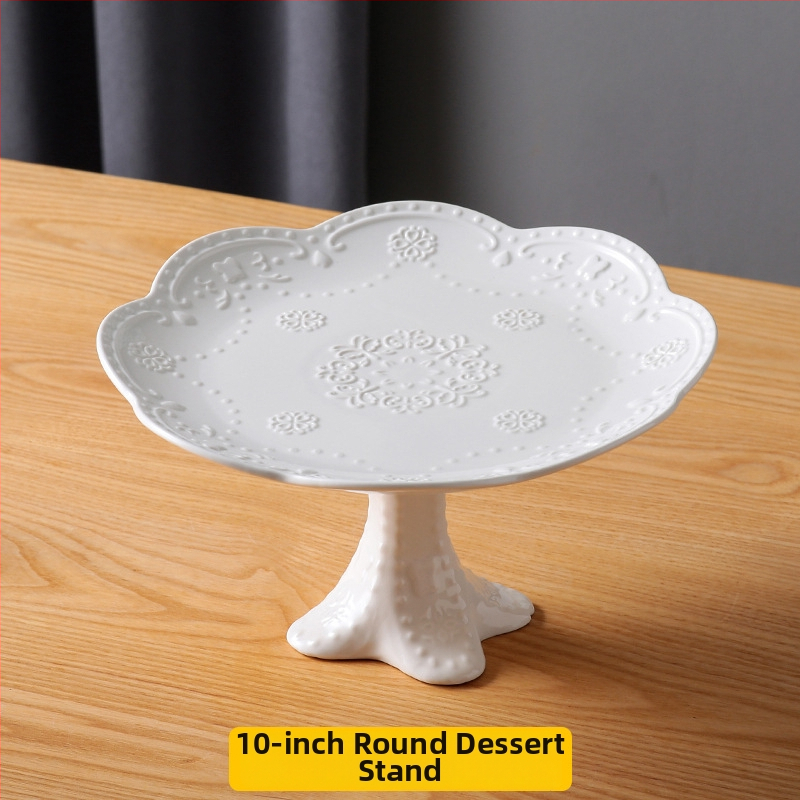 Vaisių ir desertų demonstravimo stovas - metalo konstrukcija, paprastas stilius, aukšta kokybė