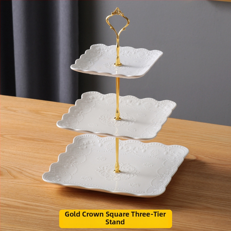 Vaisių ir desertų demonstravimo stovas - metalo konstrukcija, paprastas stilius, aukšta kokybė