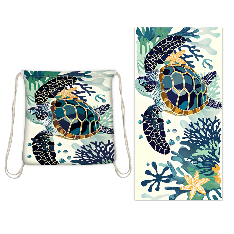 Corner Rabbit vonios/plaukimo rankšluostis iš superfinio pluošto, 300–400 g, spausdinimo procesas, pritaikomas