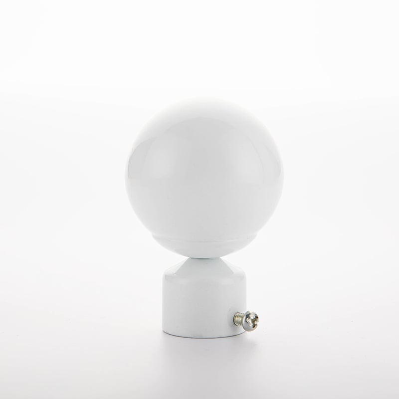 Geležinė užuolaidų lazdelės galva – kabinimo tipas, modelis 22/28 stulpai, užuolaidų priedai