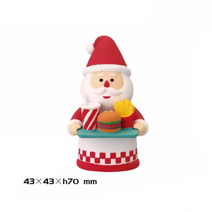 Sveķu Ziemassvētku figūras dekorācijām – Ziemassvētku vecītis, ragainā sānija un sniegavīrs | Materiāls: sveķi; Zīmols: Qingheng crafts