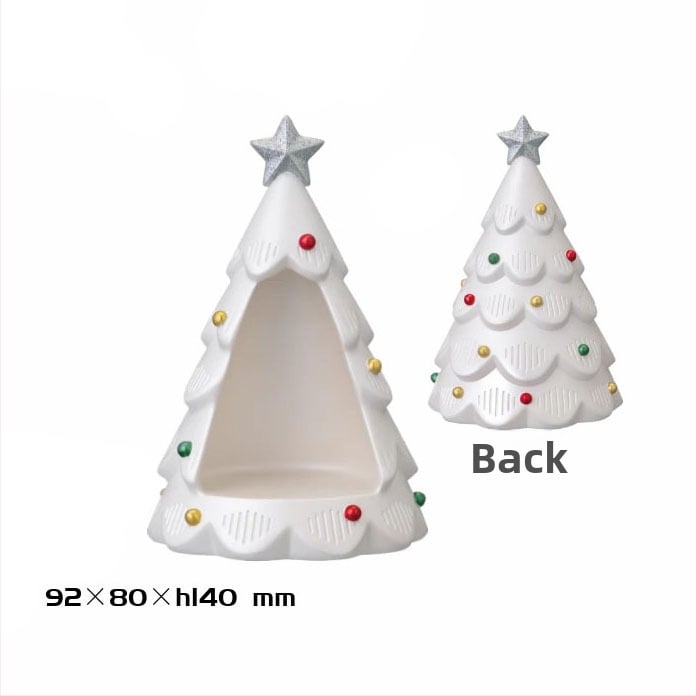 Sveķu Ziemassvētku figūras dekorācijām – Ziemassvētku vecītis, ragainā sānija un sniegavīrs | Materiāls: sveķi; Zīmols: Qingheng crafts