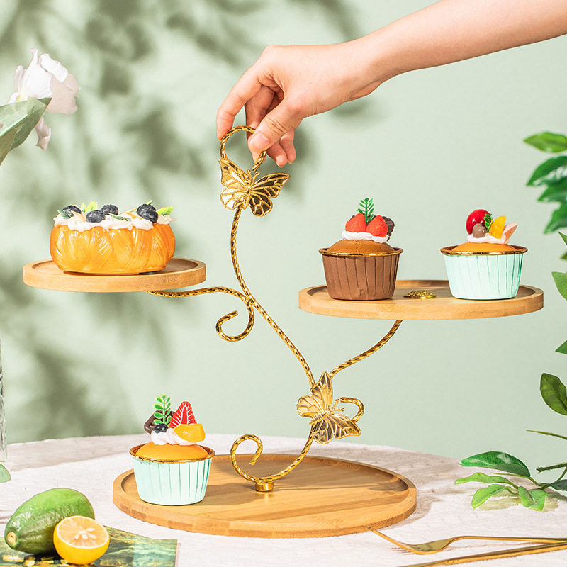 Desertinio stalo ekspozicinė lentyna - stiklo medžiaga, prekė Circle, 2023, Paprastas stilius, Produkto kategorija: vaisių lėkštė