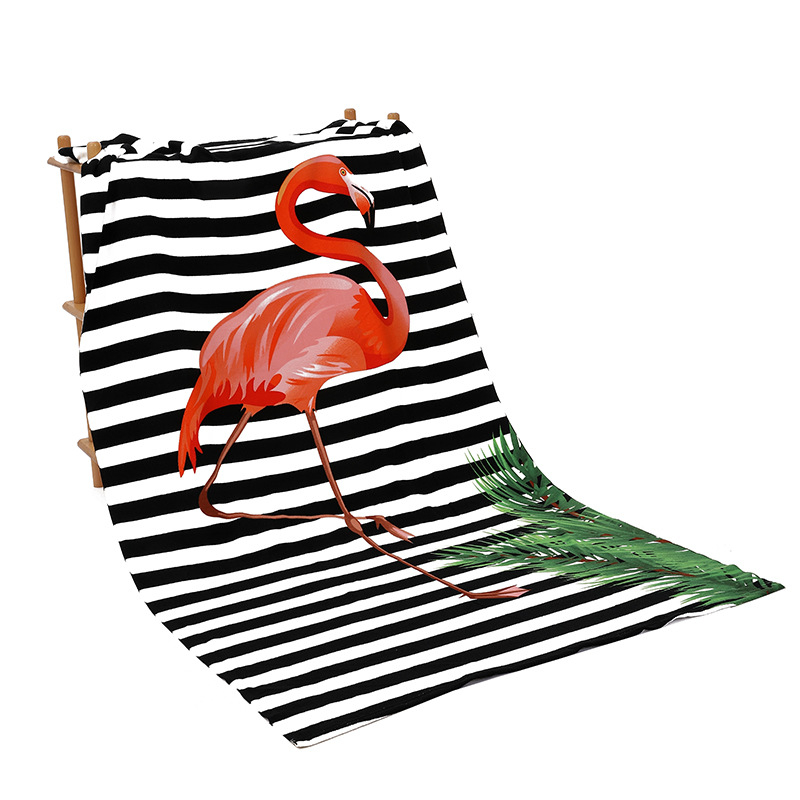 Mikropluošto pliažo rankšluostis - sugeria vandenį, greitai džiūsta, reaktyvus spausdinimas, 400–500 g, 150D siūlai