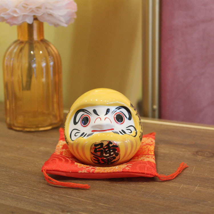 Keraminė Dharma kiaušinio piniginė — balta porcelėna, Damo stilius, interjerui sushi restorano