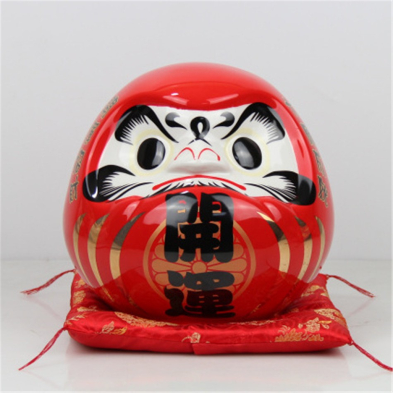 Keraminė Dharma kiaušinio piniginė — balta porcelėna, Damo stilius, interjerui sushi restorano