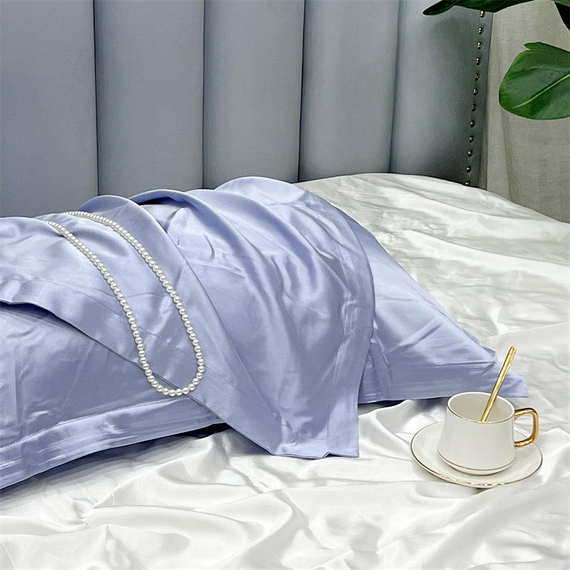 Jastučnica Zunhuang, ice silk tkanina, 120 niti, twill tkanje, bojena po niti, moderan minimalistički stil