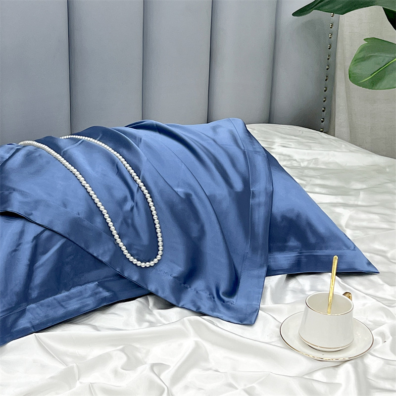 Jastučnica Zunhuang, ice silk tkanina, 120 niti, twill tkanje, bojena po niti, moderan minimalistički stil