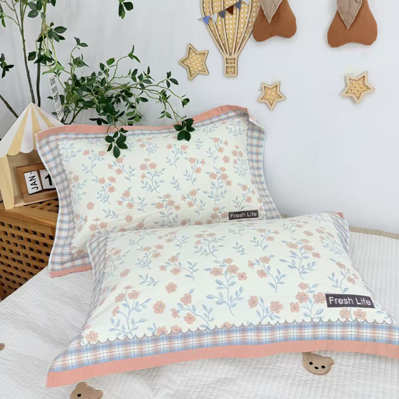 Márka nélküli pamut párnahuzat, otthoni használatra