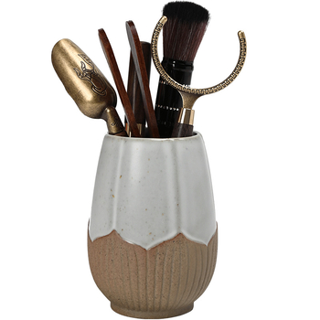 Κεραμικό σετ τελετής τσαγιού με Έξι Κυρίους (Υλικό: κεραμικό; Στυλ: Νέο κινεζικό στυλ) Περιλαμβάνει: δίσκο τσαγιού, πετσέτα, χαλάκι για τσάι και αξεσουάρ τσαγιού