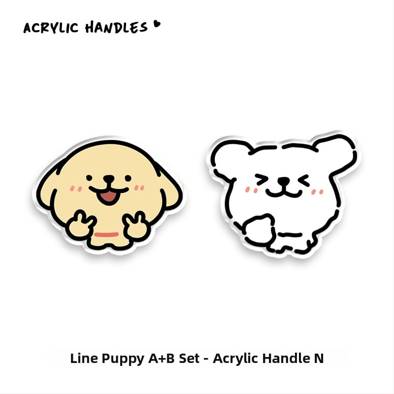 Дръжка за шкаф от акрил, дизайн с мило животно, JY376, Nine One, 1 бр.