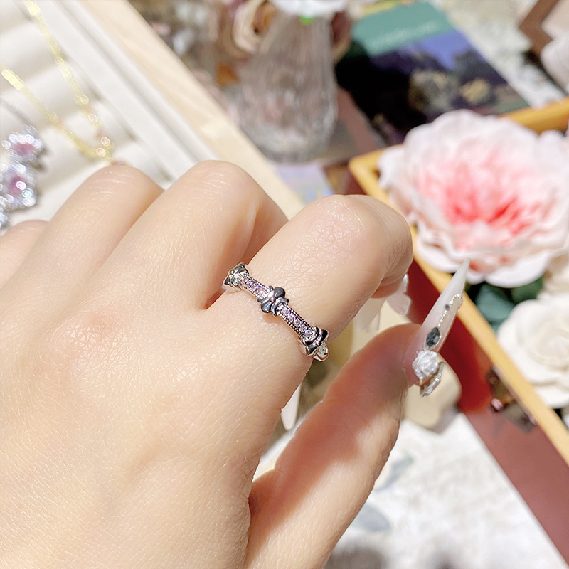 Vario pakabukas ir apyrankės rinkinys su gėlių raštu, auksu dengtas įdėklas su dirbtiniais akmenimis, kryžminė grandinė