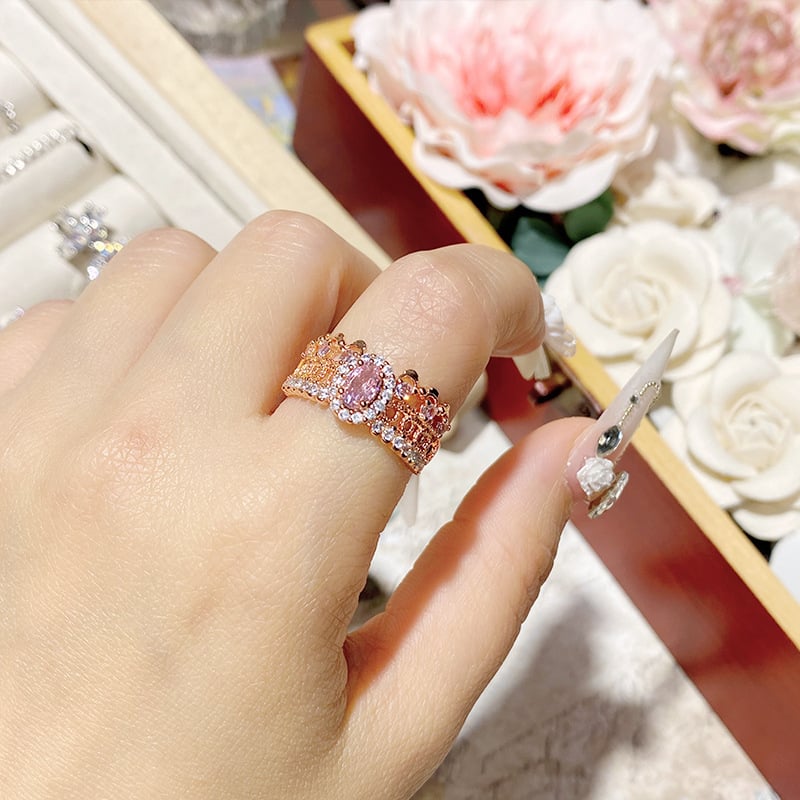 Vario pakabukas ir apyrankės rinkinys su gėlių raštu, auksu dengtas įdėklas su dirbtiniais akmenimis, kryžminė grandinė