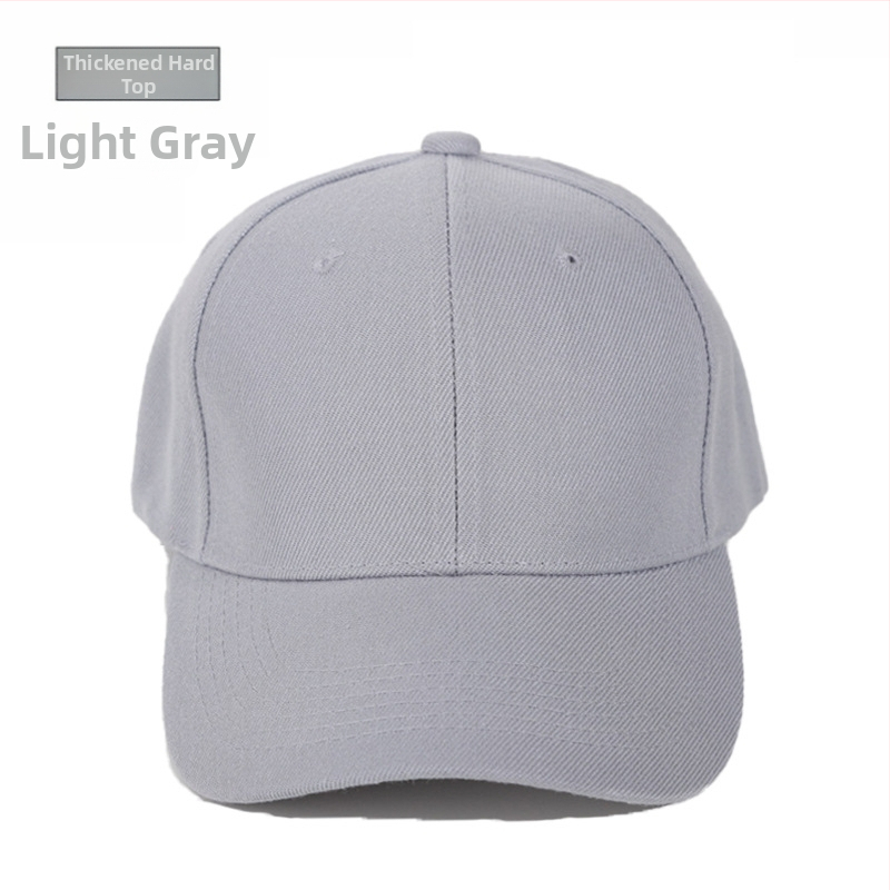 Șapcă baseball unisex cu cupolă, țesătură twill, fibră acrilică, cozoroc mare, imprimare logo, potrivită pentru toate anotimpurile