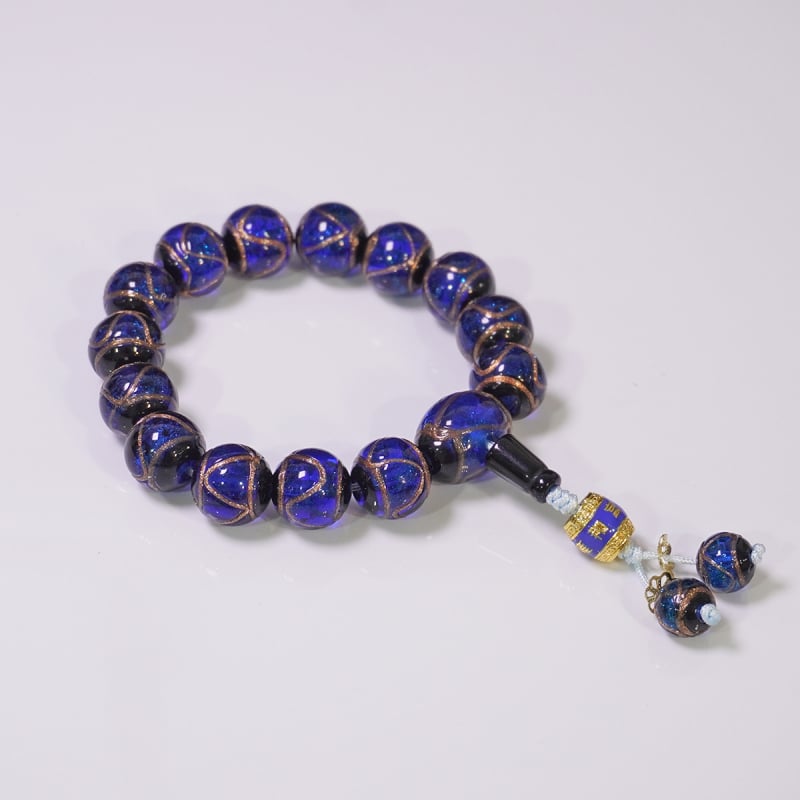 Etno stilā stikla rokassprādžu komplekts, roku darbs, 14 gab., universālais aksesuārs