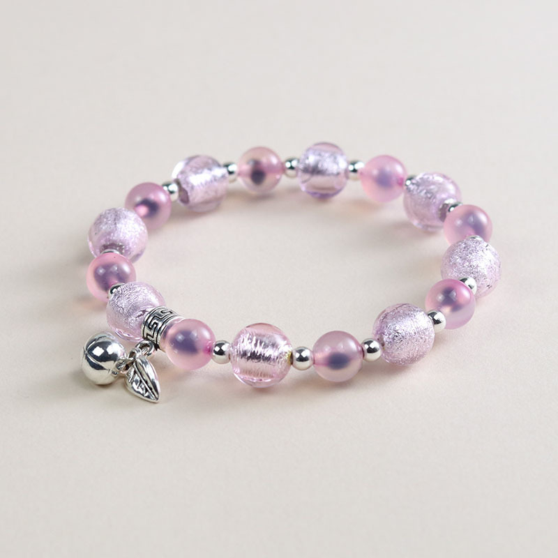 Geometriska stikla rokassprādze, roku darbs, etniska stila, universāla, 18 gab.