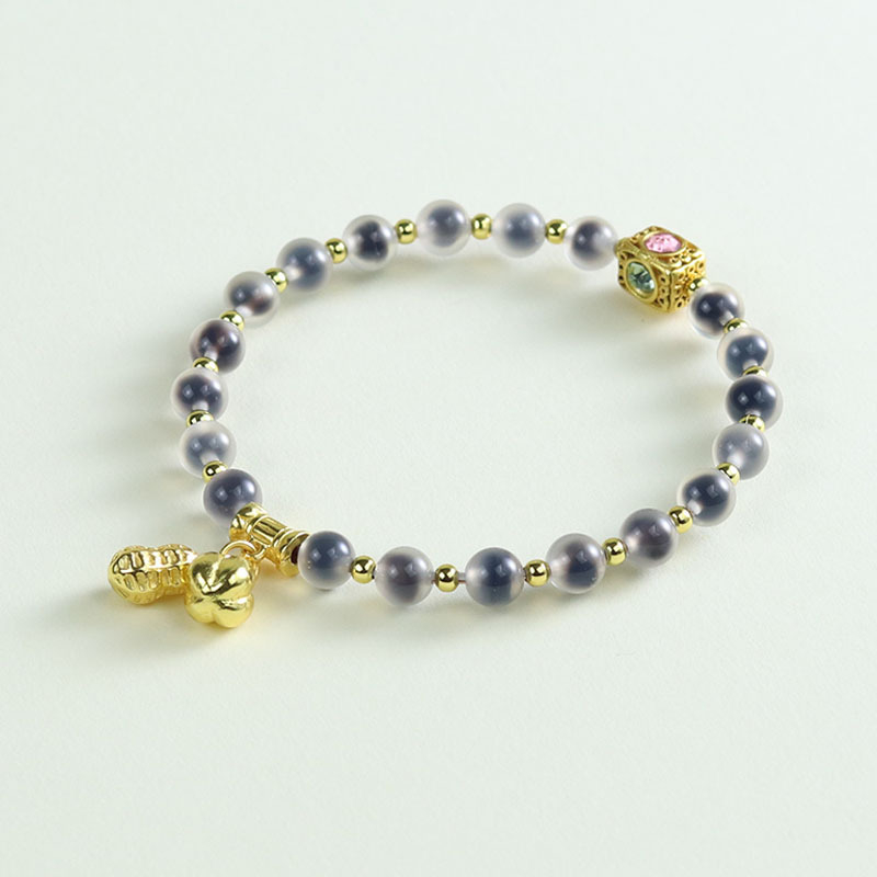 Geometriska stikla rokassprādze, roku darbs, etniska stila, universāla, 18 gab.