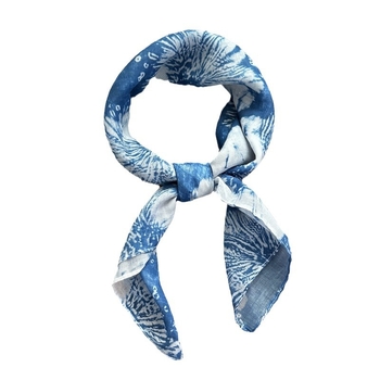 Șal pătrat mic – Tie-Dye, protecție solară, stil INS, țesătură viscoză TR, țesătură simplă (vara 2024)