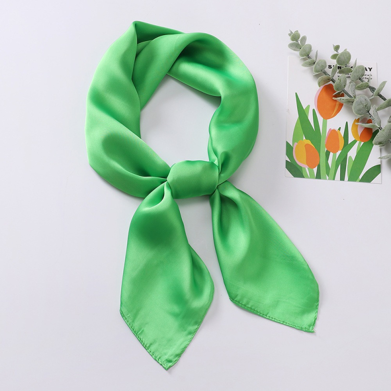 Șal pătrat din satin, țesătură simplă, Suzhi Silk, origine Hangzhou, listare primăvara 2024