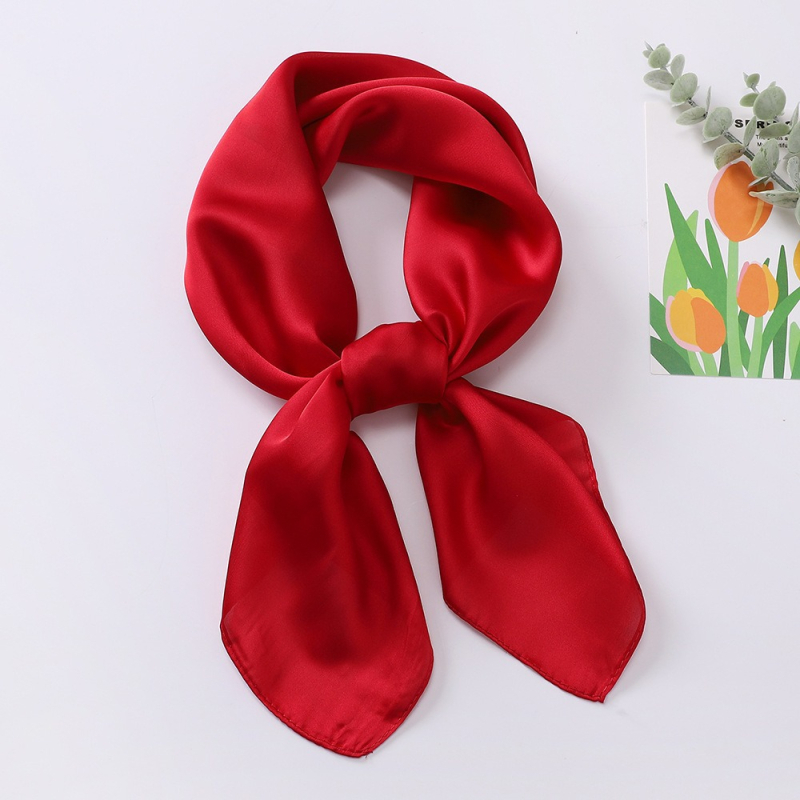 Șal pătrat din satin, țesătură simplă, Suzhi Silk, origine Hangzhou, listare primăvara 2024