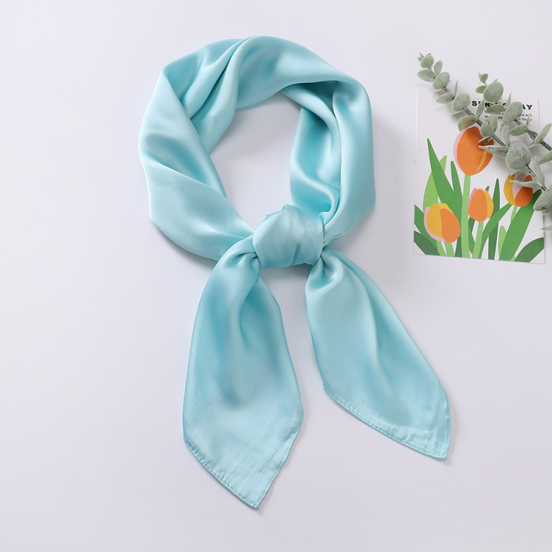 Șal pătrat din satin, țesătură simplă, Suzhi Silk, origine Hangzhou, listare primăvara 2024