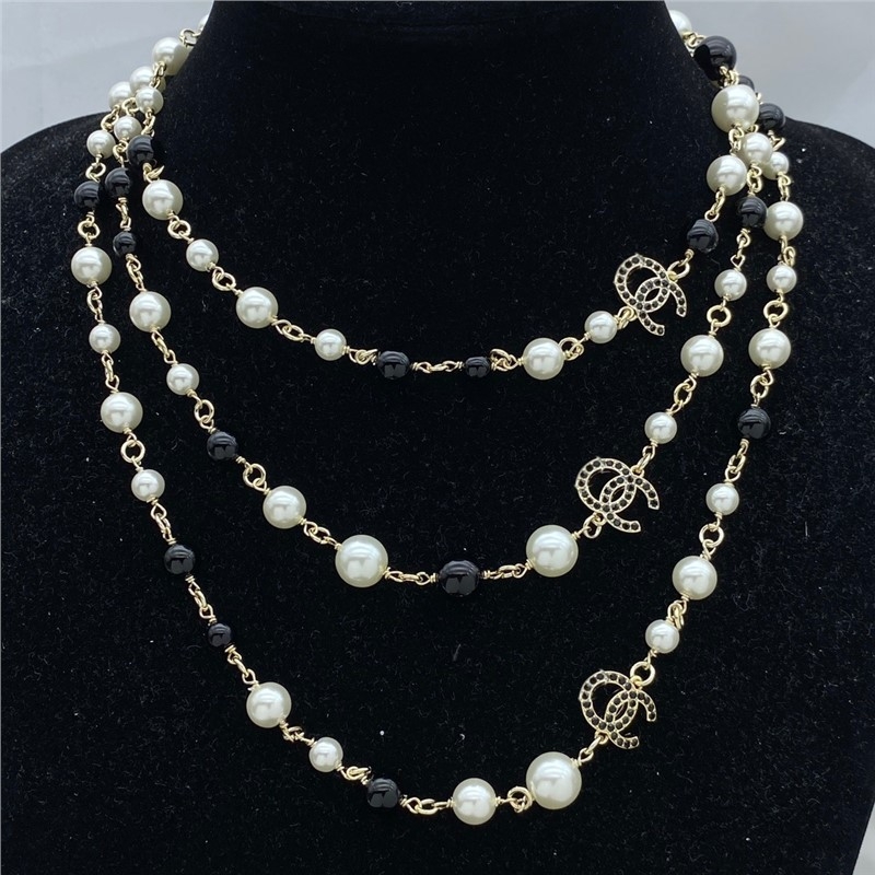 Kaklo grandinė puloveriui iš vario ir elektroninio balto plieno, vintage raštas, kvadratinis dizainas, ilgis 81 cm+