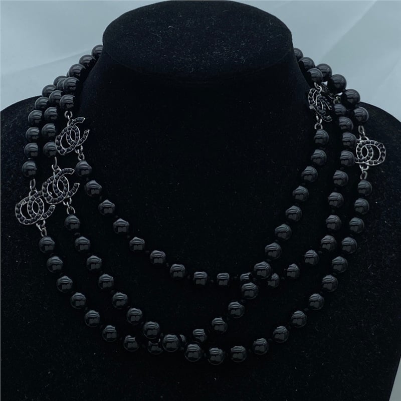 Kaklo grandinė puloveriui iš vario ir elektroninio balto plieno, vintage raštas, kvadratinis dizainas, ilgis 81 cm+