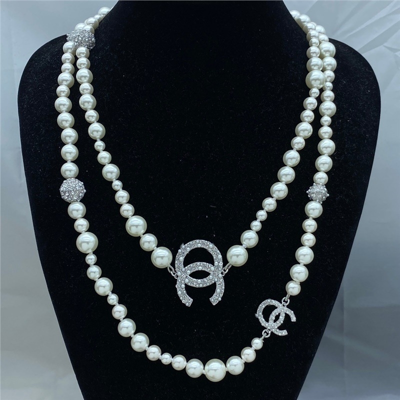 Kaklo grandinė puloveriui iš vario ir elektroninio balto plieno, vintage raštas, kvadratinis dizainas, ilgis 81 cm+