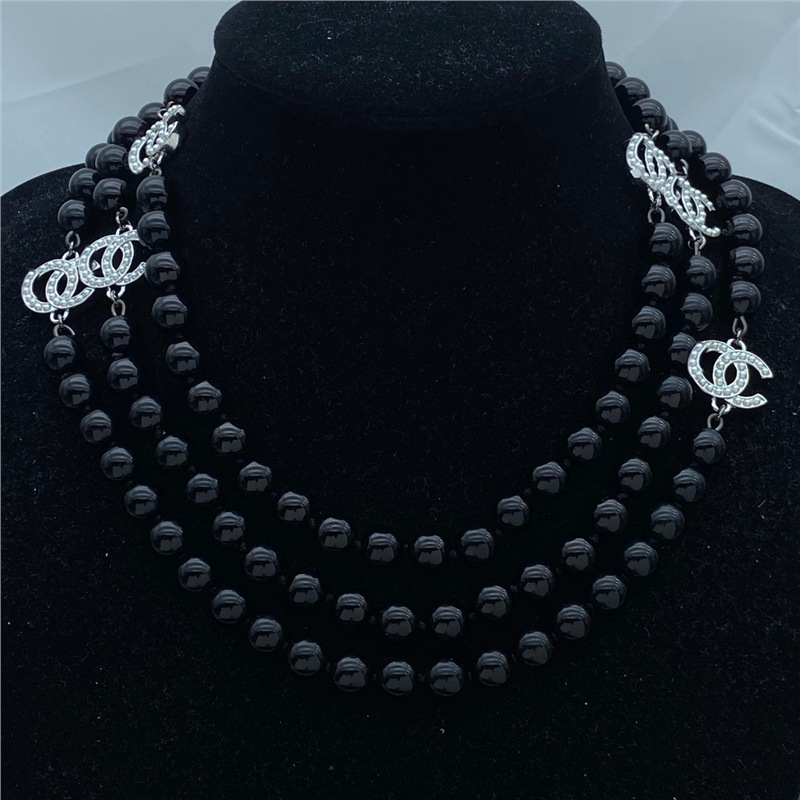 Kaklo grandinė puloveriui iš vario ir elektroninio balto plieno, vintage raštas, kvadratinis dizainas, ilgis 81 cm+