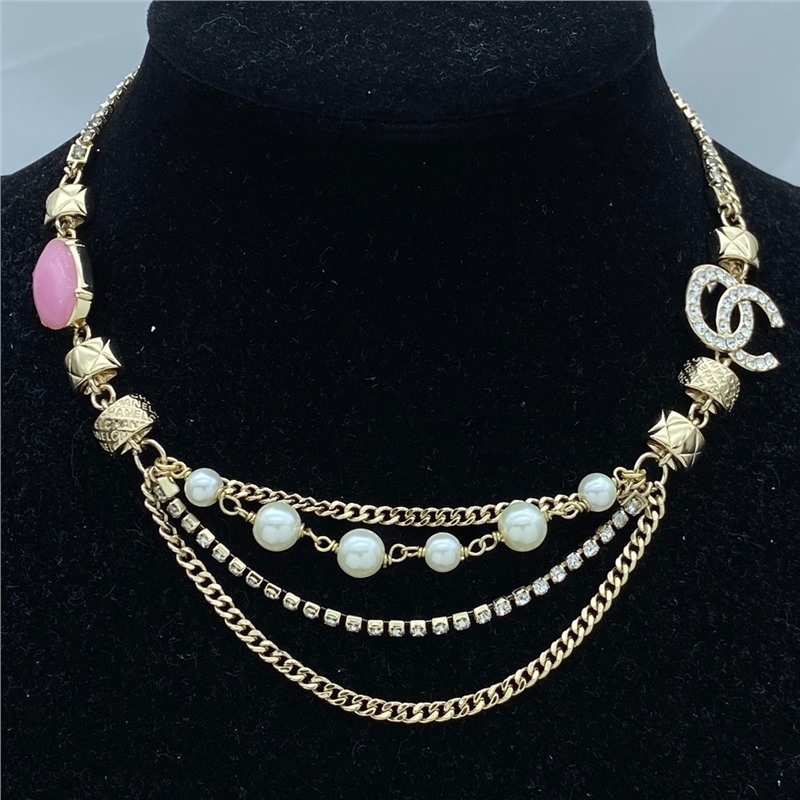 Kaklo grandinė puloveriui iš vario ir elektroninio balto plieno, vintage raštas, kvadratinis dizainas, ilgis 81 cm+