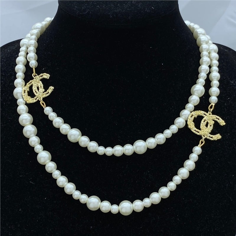 Kaklo grandinė puloveriui iš vario ir elektroninio balto plieno, vintage raštas, kvadratinis dizainas, ilgis 81 cm+