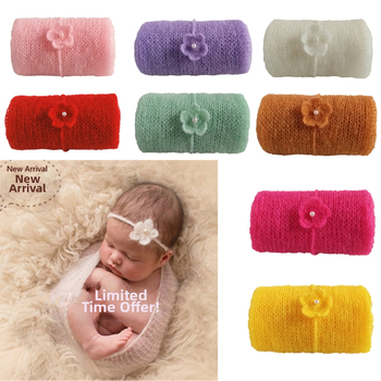 Megzta kūdikių pledas fotografavimui, medvilnė, plokščias mezginys, vienalytis raštas, tinkamas 0–3 mėnesių kūdikiams