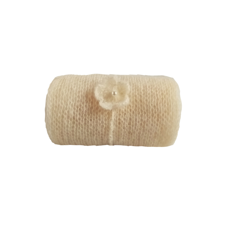 Megzta kūdikių pledas fotografavimui, medvilnė, plokščias mezginys, vienalytis raštas, tinkamas 0–3 mėnesių kūdikiams