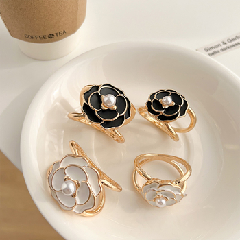 Mēteļa jostas sprādze, INS stils, universāla, ģeometrisks dizains, elektroplātēta, ar pērļu ielikumiem