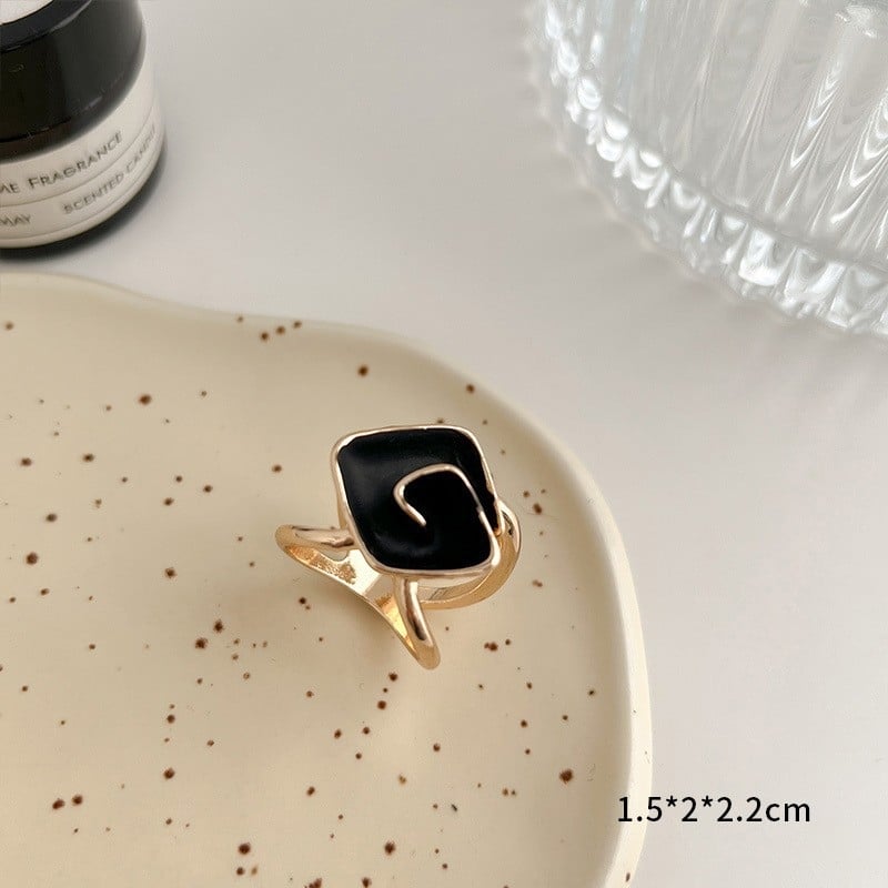 Mēteļa jostas sprādze, INS stils, universāla, ģeometrisks dizains, elektroplātēta, ar pērļu ielikumiem