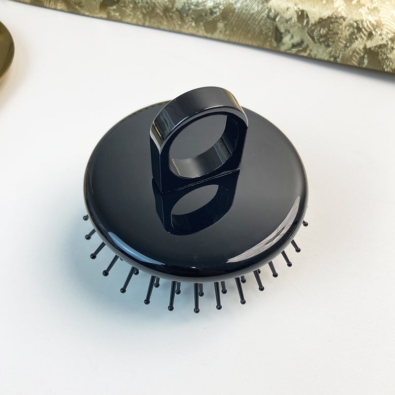 Гребен за коса с въздушна възглавница, материал оцетна киселина, винтидж стил, унисекс, кръгло оформяне, прилагане на масло